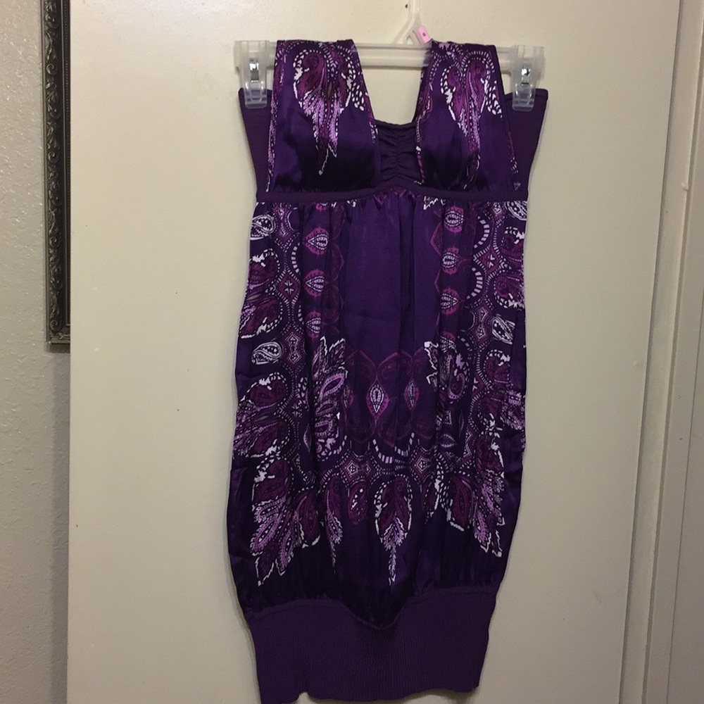 BEBE Bubble Mini Dress